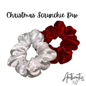 Christmas Scrunchie Duo